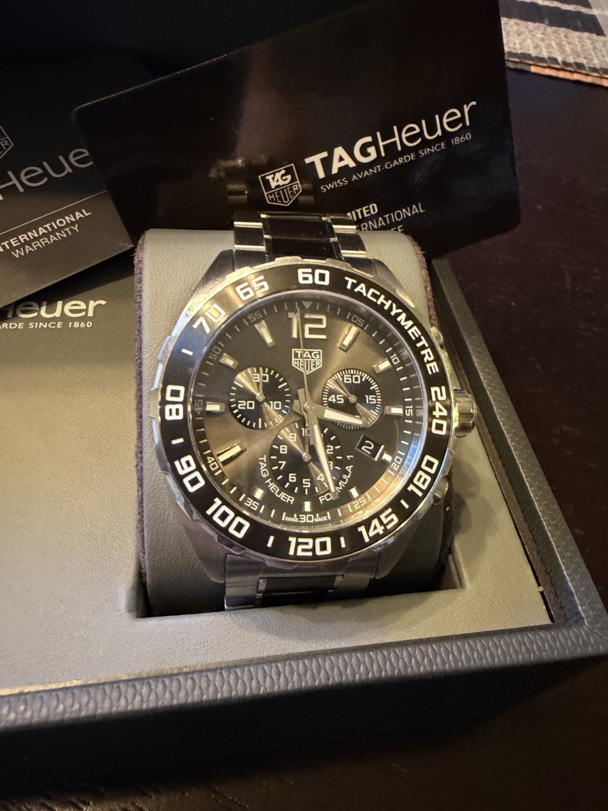 TAG Heuer Formula 1 Anthracite Men’s Watch – CAU1115.BA0869