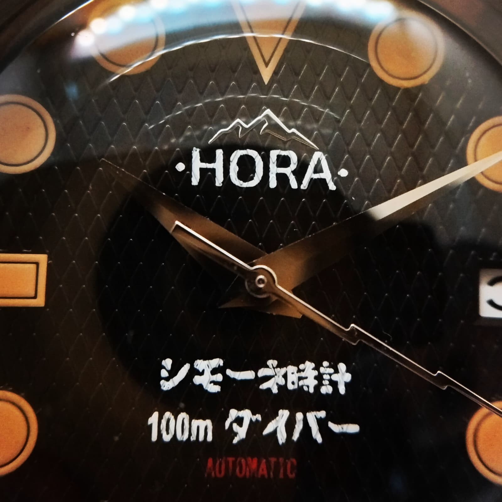 Vintage 38mm Automatic Movement Watch -Hora-