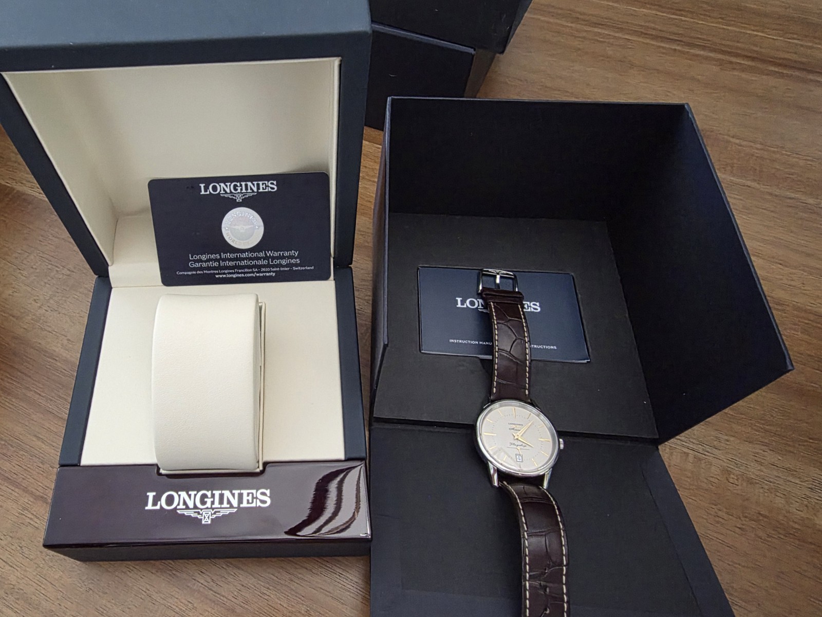 longines watch men automatic Flagship Heritage 38.5 MM