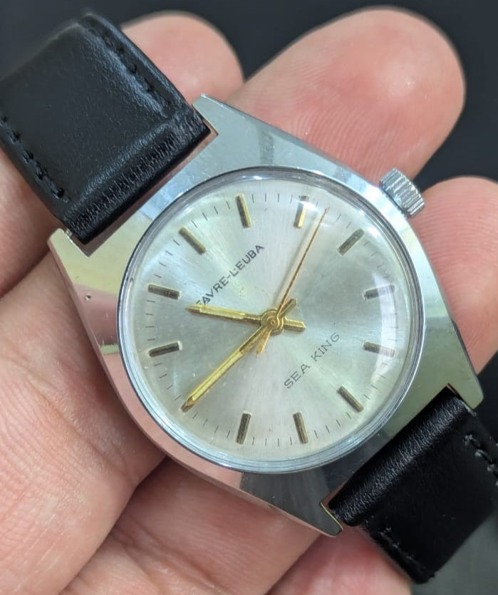 Vintage Favre-leuba SEA KING Manual men wristwatch made in Swiss
