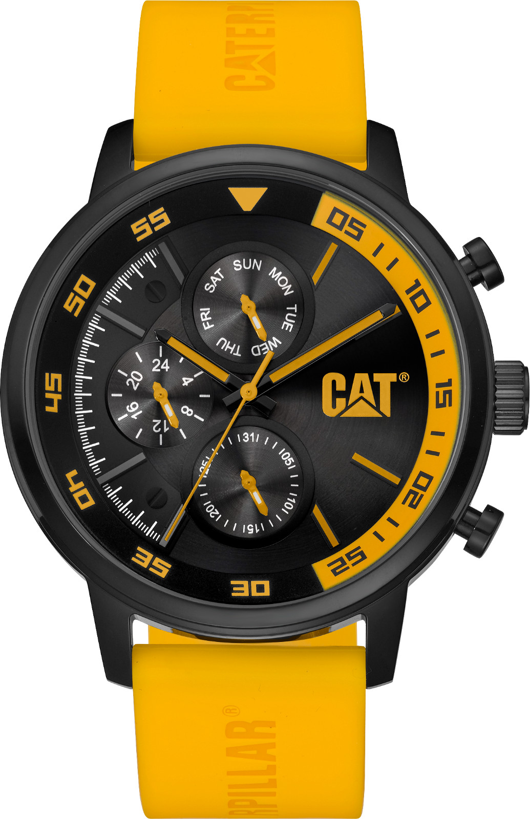 CAT ‘Sail’ Men Watch, 46mm, Stainless Steel case (AK.169.27.127) Yellow