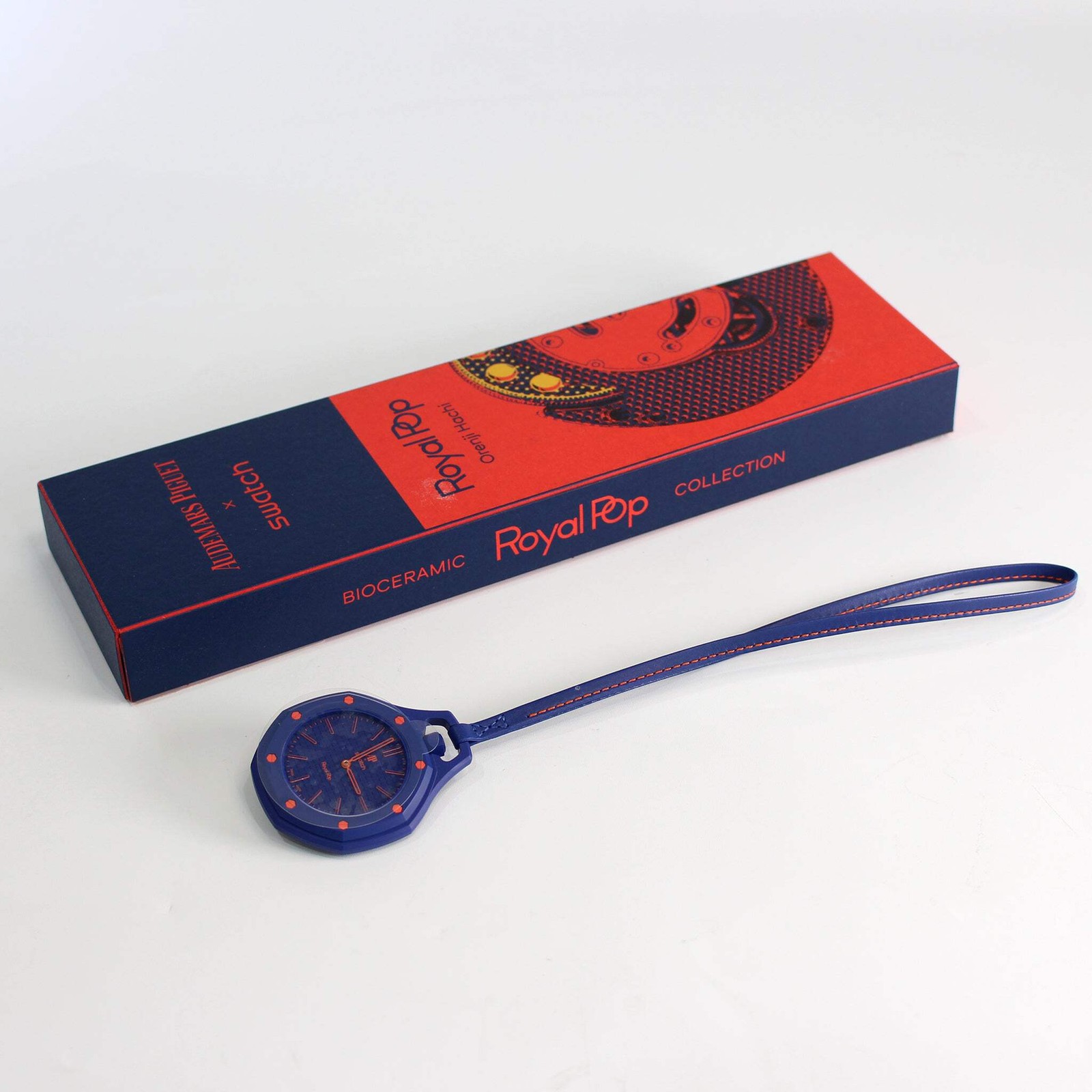 Swatch x AP Royal Pop ORENJI HACHI Bioceramic Bracelet SSX03L103N