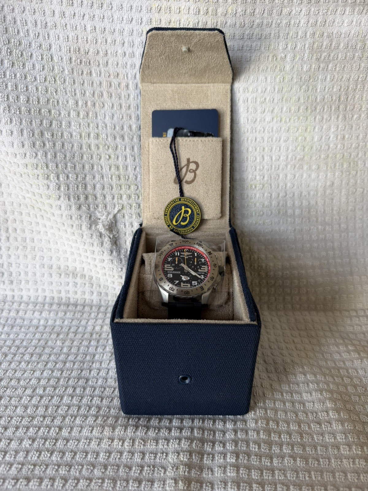 Breitling 2025 Endurance Pro NFL 44MM Black Dial NFL Kansas City Chiefs
