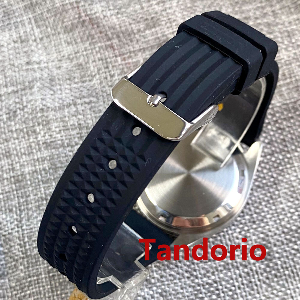40mm Bliger VK63 Quartz Full Functional Chronograph Watch Glide Folding Clasp