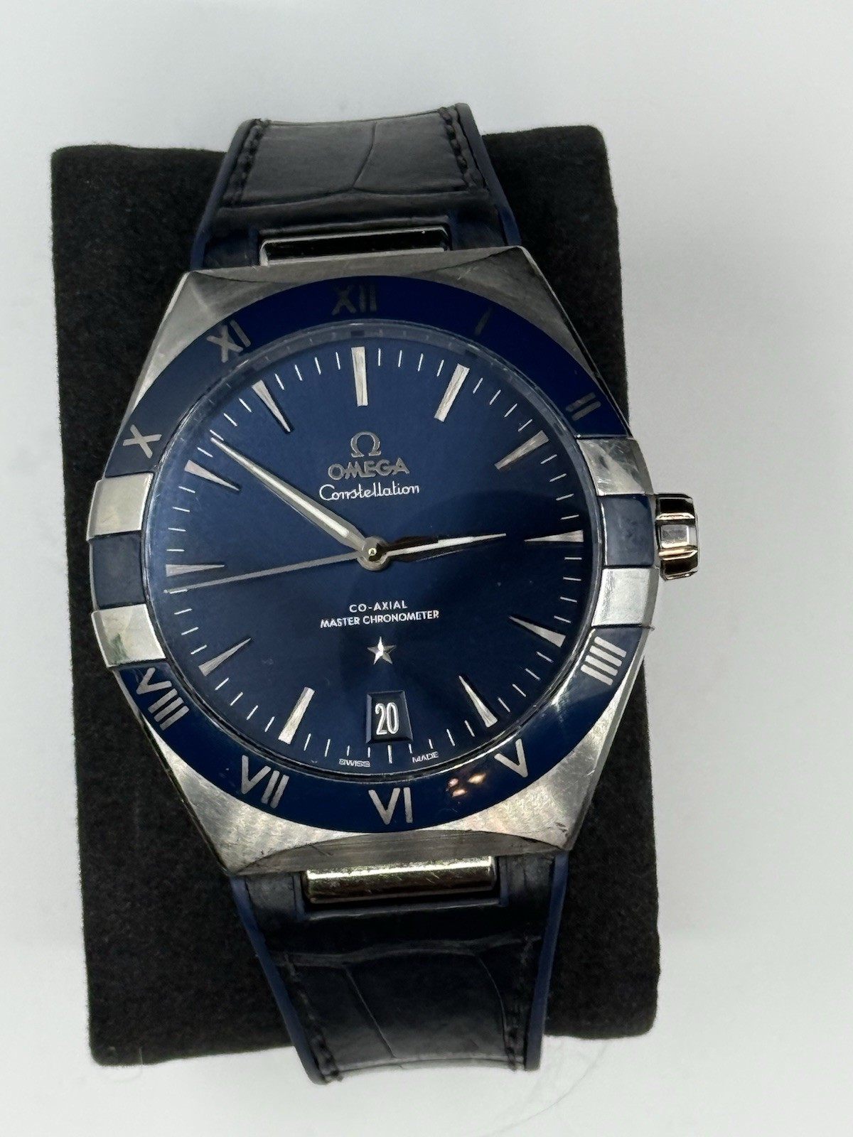 Omega Constellation Automatic Chronometer Blue Dial Men’s Watch