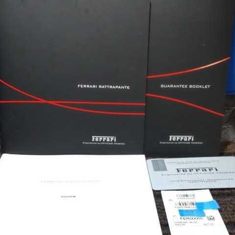 Panerai Ferrari Genuine Card Black White Watch Accessory From Japan
