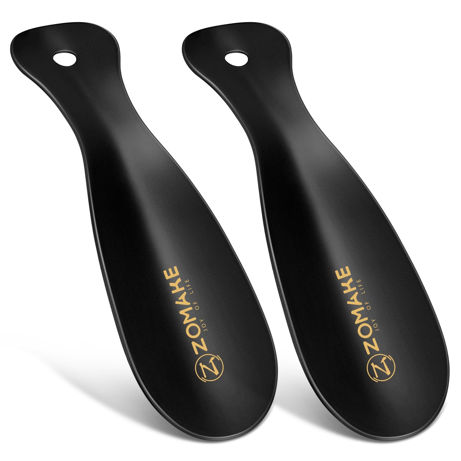 ZOMAKE Metal Shoe Horn,Small Travel Shoehorn for Men Women Kids, Portable Shoe S