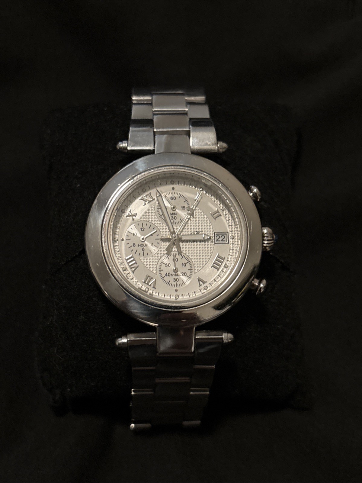 Men’s Vintage Klaus Kobec Chronograph Couture SPORT. It Works!!!! New Battery!!