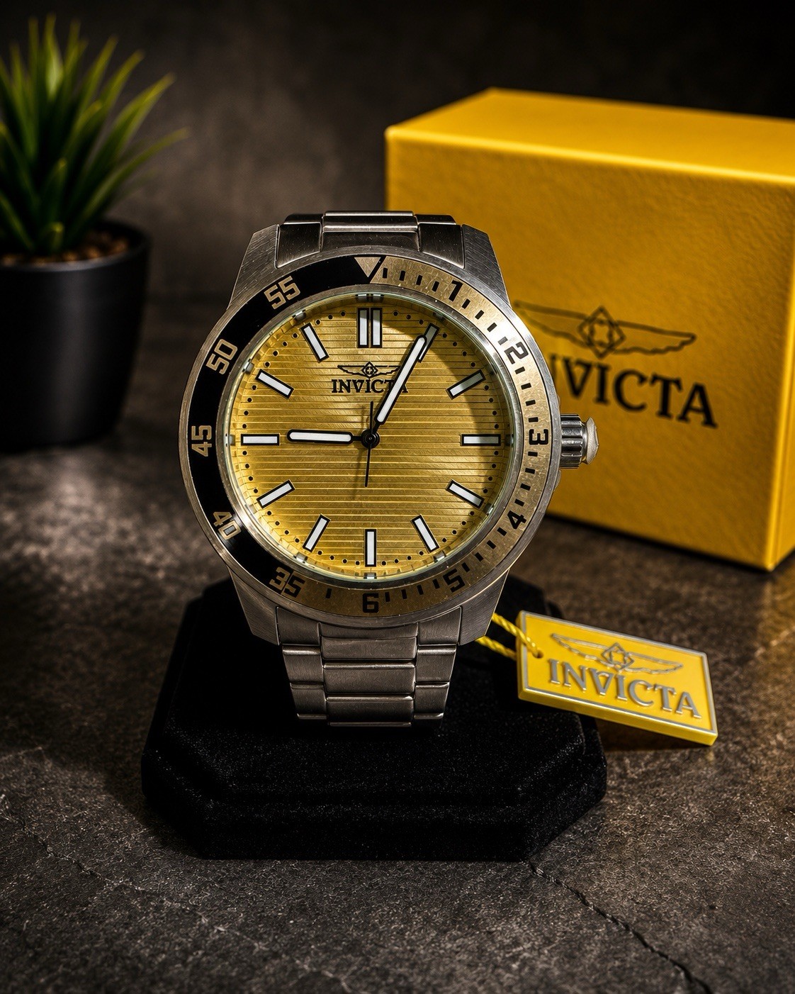 Invicta Specialty Gramercy Men’s Watch – 45mm, Steel (48966) Factory Warranty