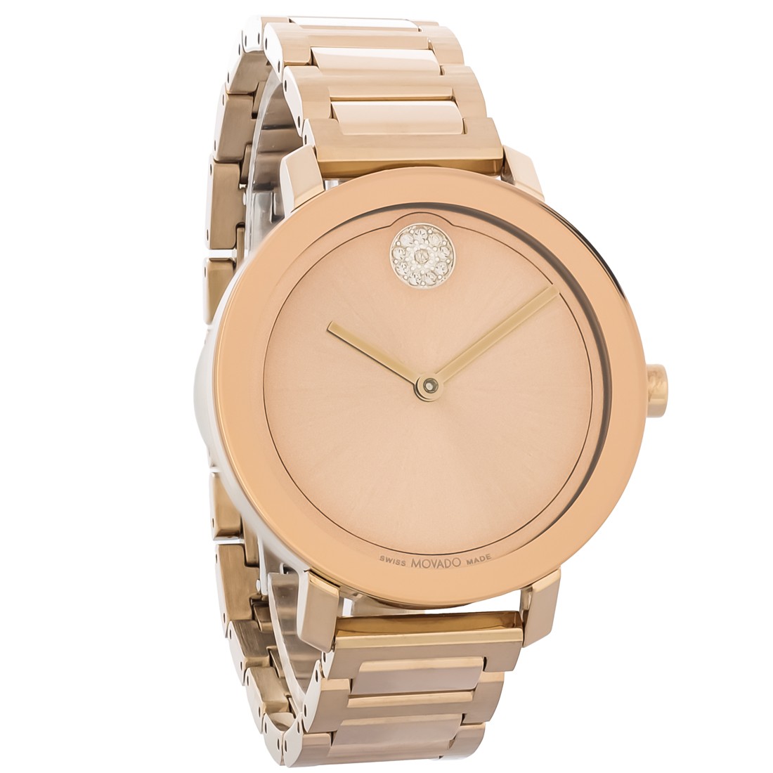 Movado Evolution Series Women’s Rose Gold PVD Stainless Quartz Watch 3600824