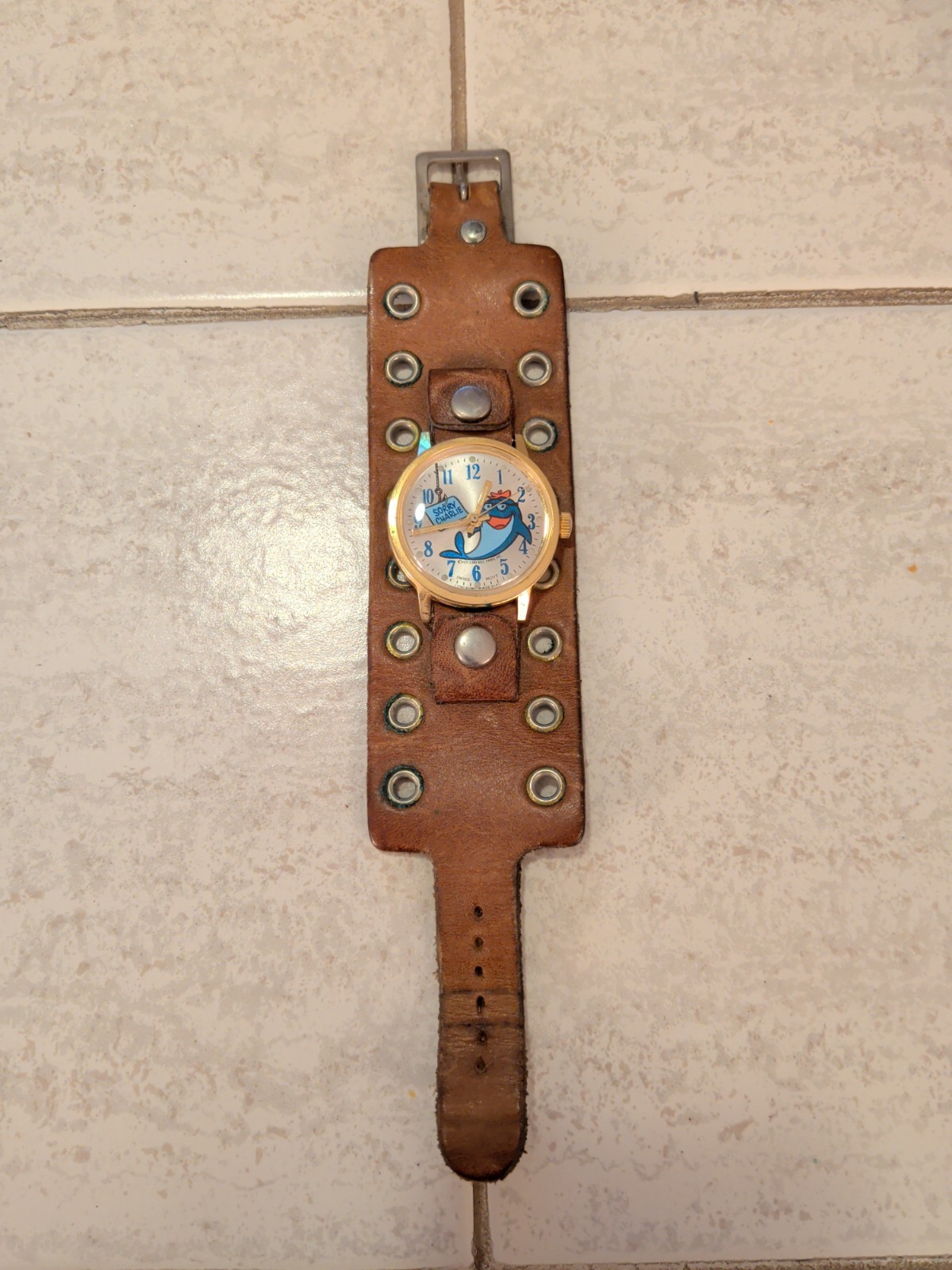 “Sorry Charlie” 1971 Star-kist Foods Inc. Swiss Movt Watch *New Battery*
