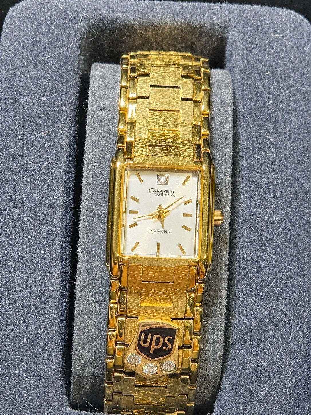 Caravelle by Bulova New UPS Diamond Presentation Watch