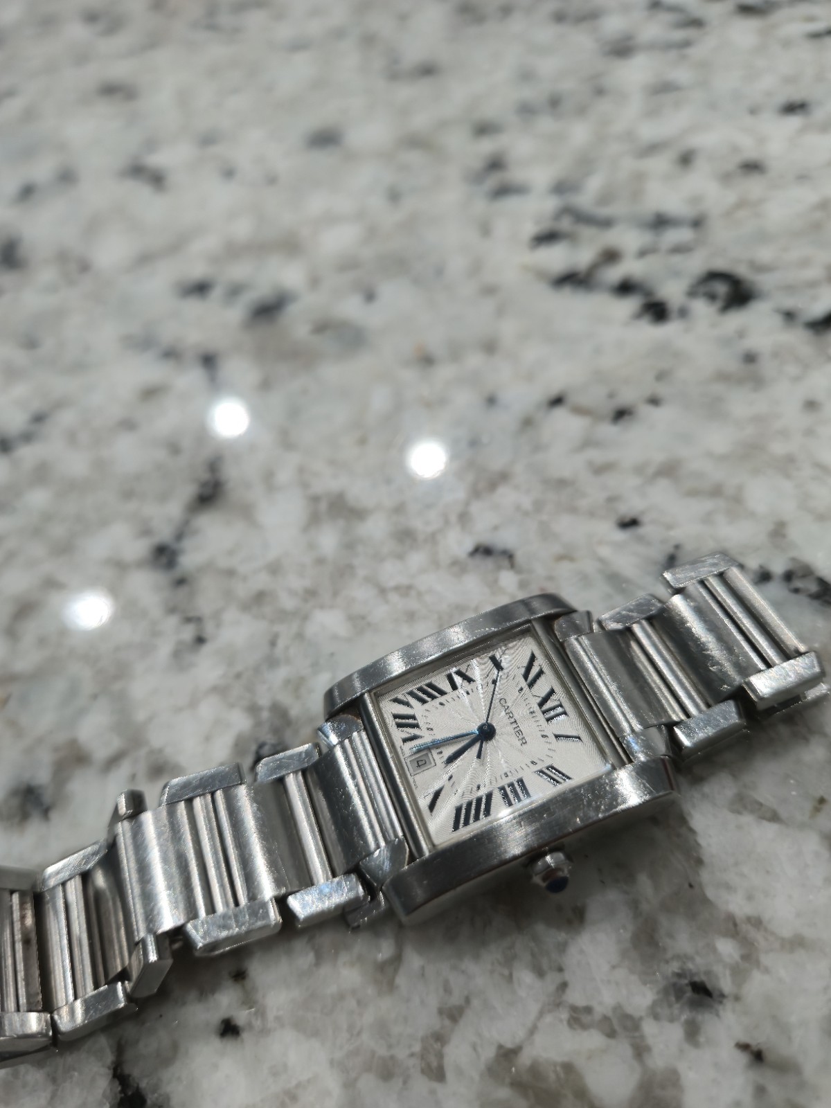 Authentic Cartier Tank Française Large Model W51002Q3 -Full Set, Box & Papers 09
