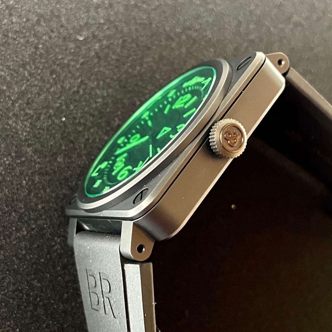 Bell & Ross BR 03-92 H.U.D Green Ceramic Men’s Watch