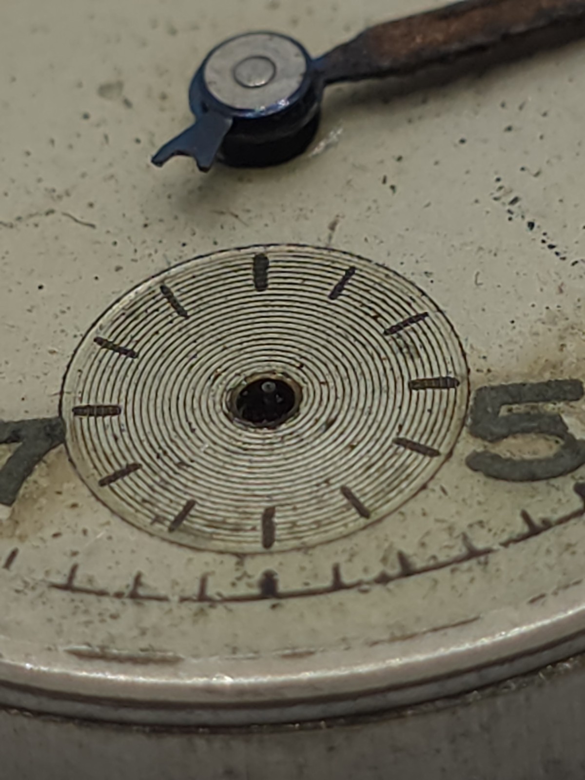 Vintage Perfex Watch Movement Cal. 233 cupillard From 1930 Good Balance Parts