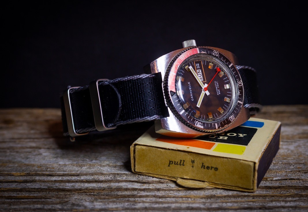 ⌚︎ 👺 Vintage Caravelle “Devil Diver” 666 Automatic 👺 | Serviced & Restored