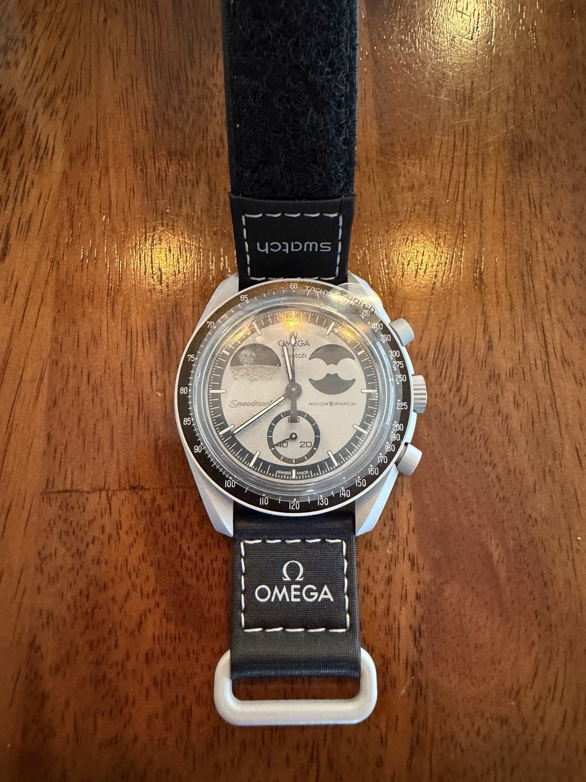 OMEGA x Swatch MoonSwatch Mission to Earthphase Chronograph Quartz Box
