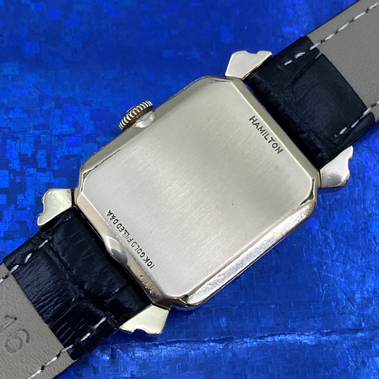 Vintage 1953 Man’s HAMILTON CARL Stunning Silver Dial Serviced & 1 Year WARRANTY