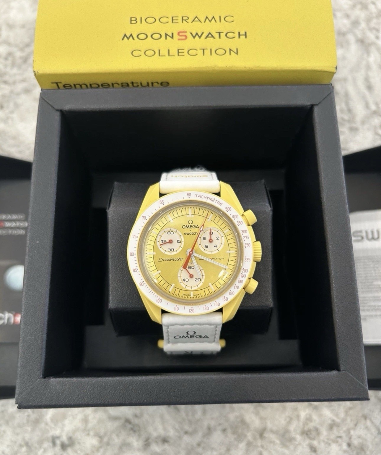 Omega x Swatch Mission to The Sun Moonswatch Brand New Box+Papers NEW Bioceramic