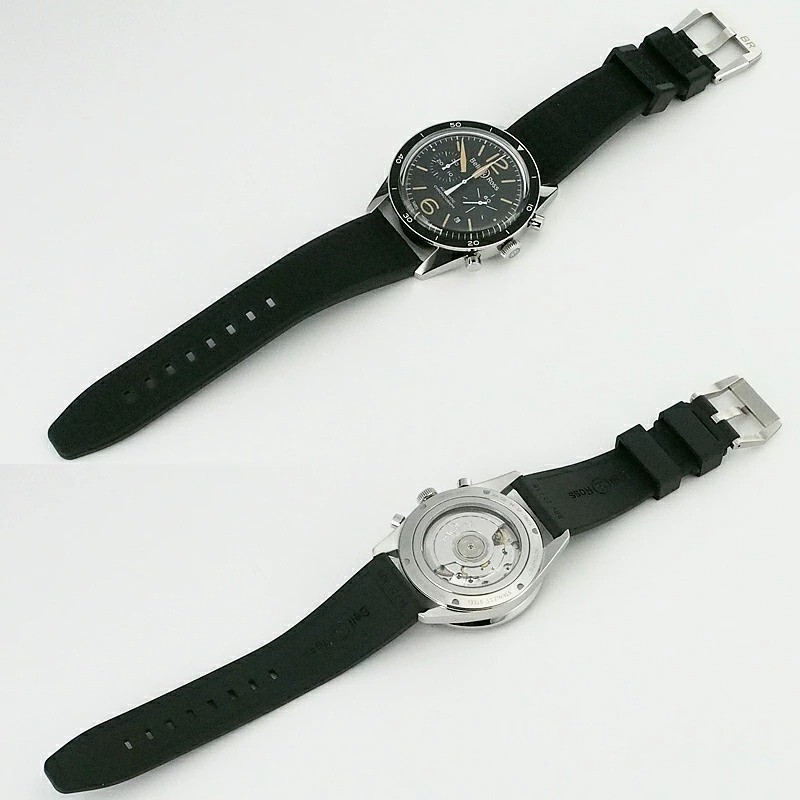 Bell Ross Vintage Sport Heritage Chronograph BR12694SP Automatic Watch