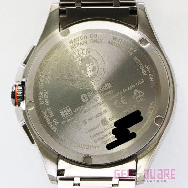 CITIZEN Collection Bluetooth Eco Drive Chronograph Watch BZ1034 52E