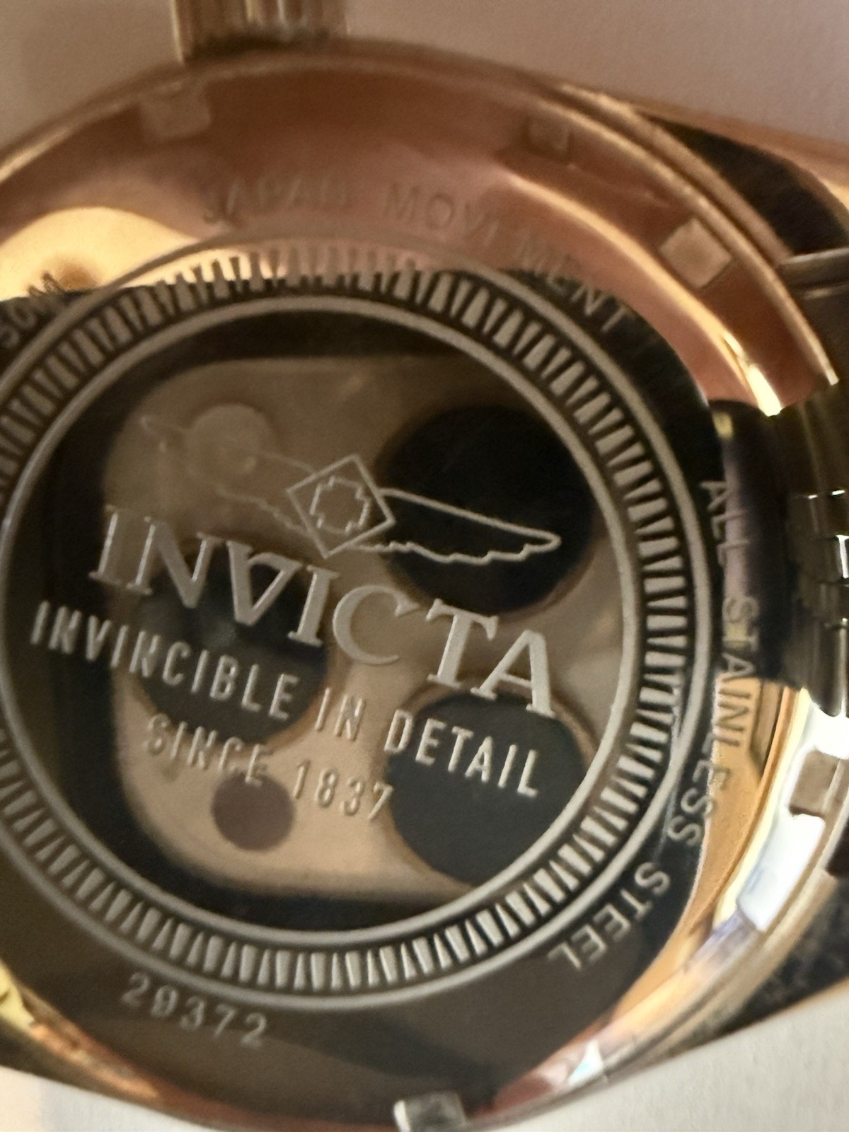 Invicta Specialty Watch Lot of 2 #6620 & #29372 Extra Links Box Hang Tags