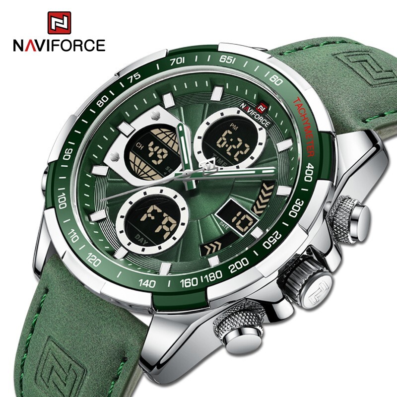 NAVIFORCE Waterproof Men Military Watch Luxury Sports Multifunctional Wristwatch
