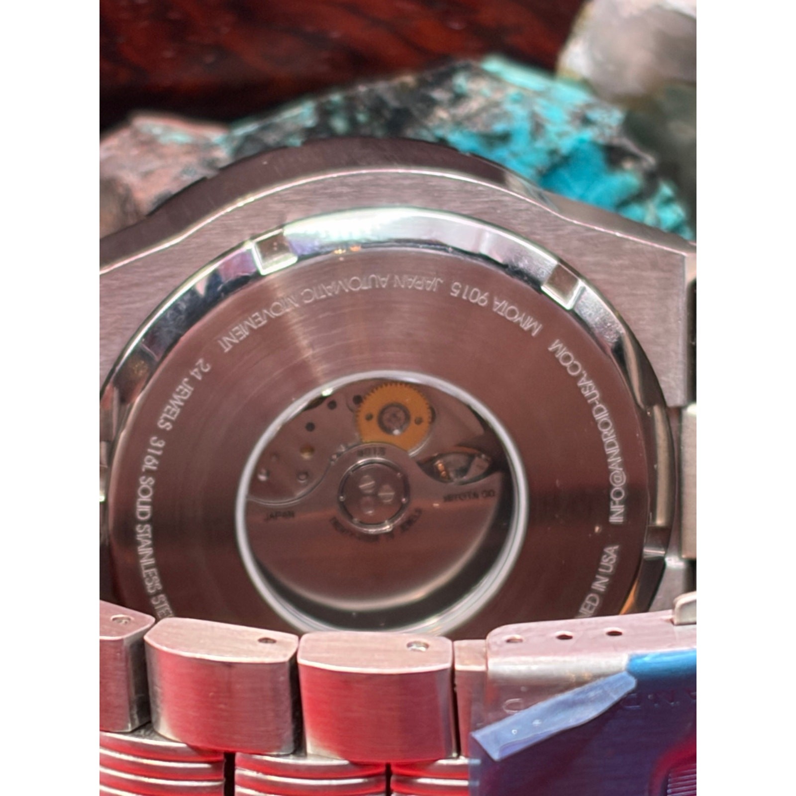 Android DM Contender 9015 Automatic watchNew Unused