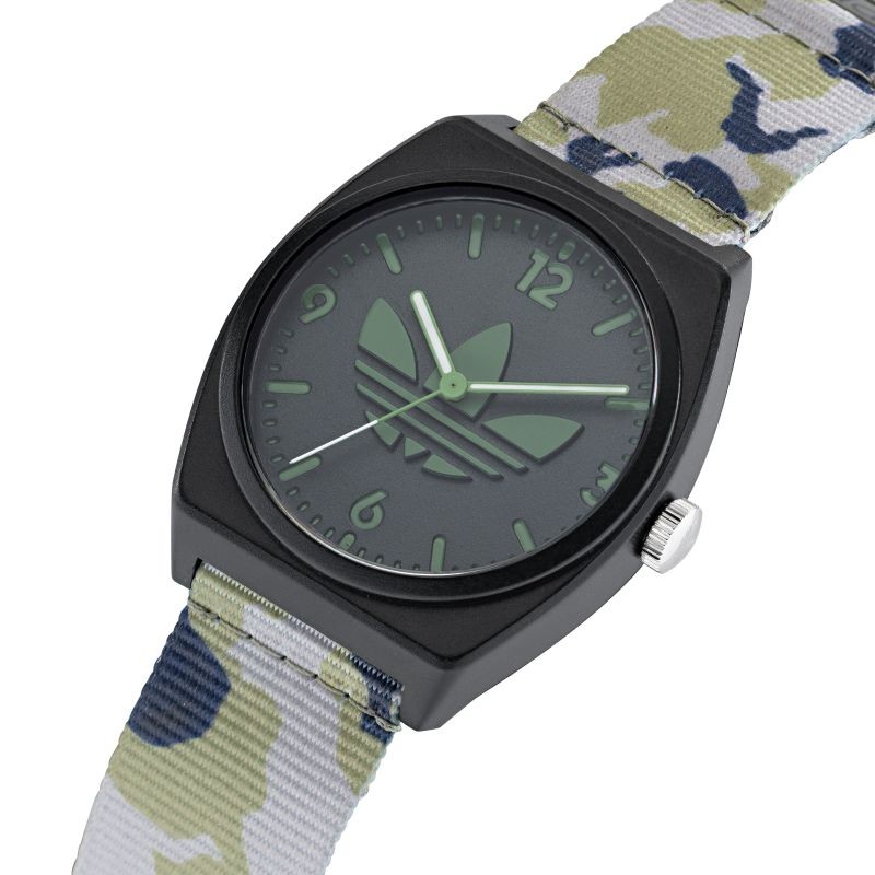 Adidas Originals Multicolour Unisexs Analogue Watch Street Project Two AOST22040