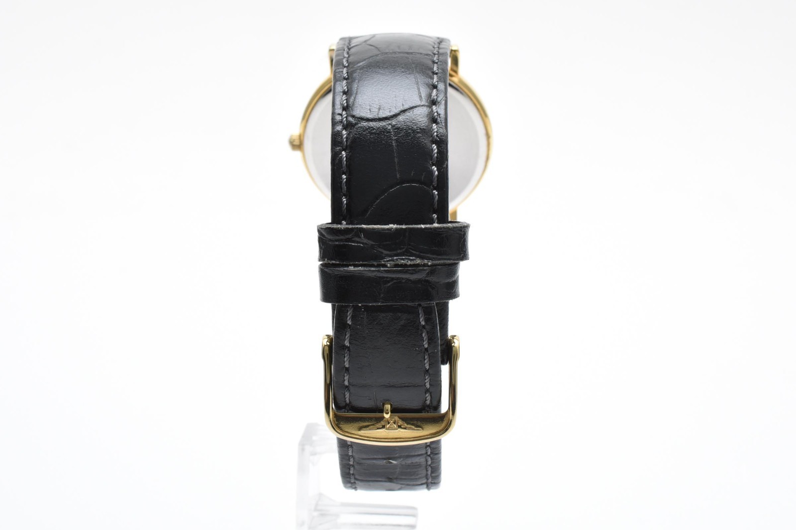 Vintage! [NEAR MINT] Longines Grand Classic L4.720.2 Gold Date Qz Men’s JAPAN