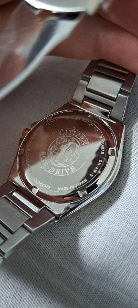 CITIZEN BM6664 67P Silver Gold