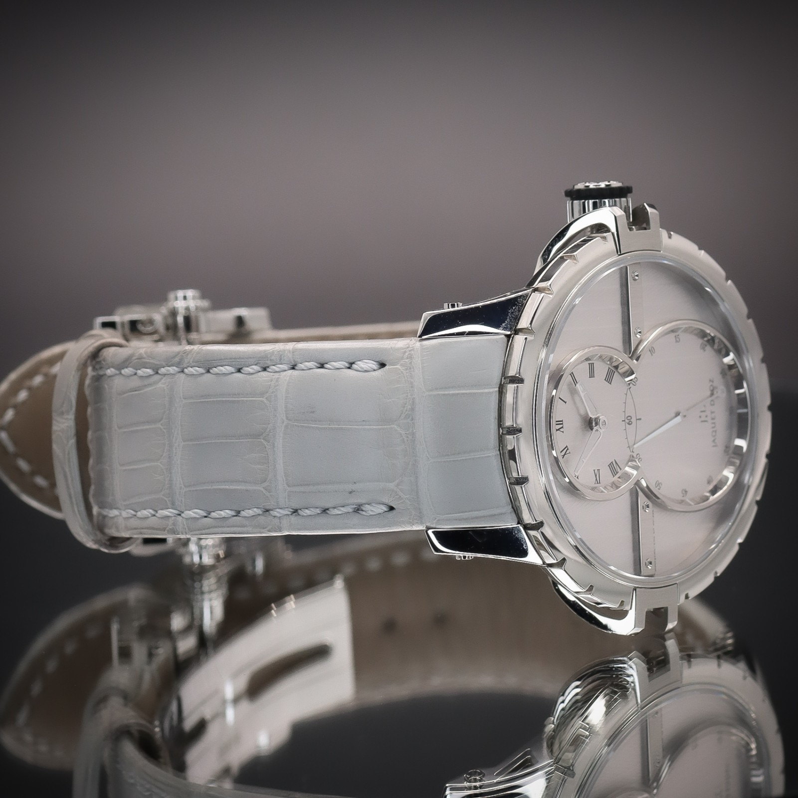 JAQUET DROZ Grande Seconde SW | Stainless Steel | Ref. J029020242 | Full Set
