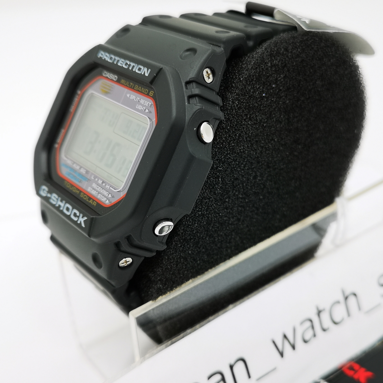 CASIO G-SHOCK GW-M5610U-1JF Black Red Waterproof Solar Men’s Watch New in Box