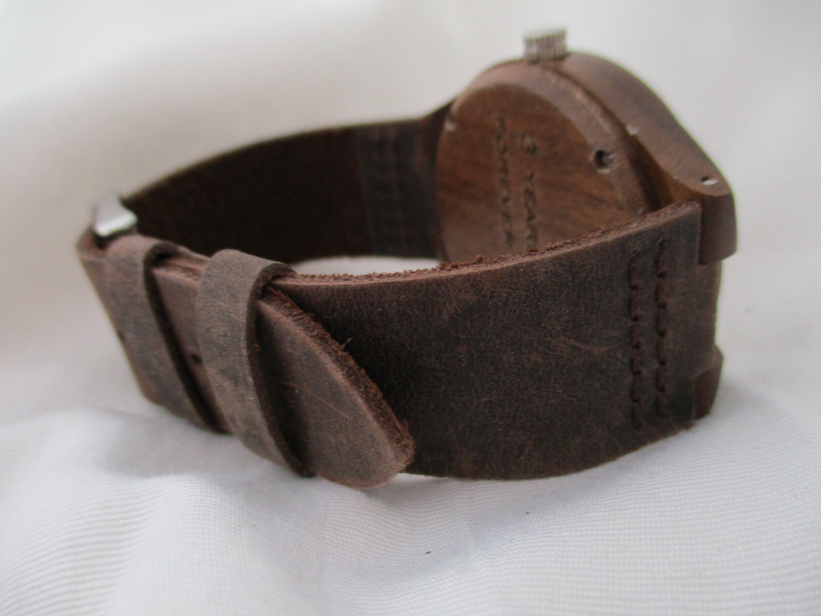 “3 Years Down Forever To Go” Brown Buckle Band Watch