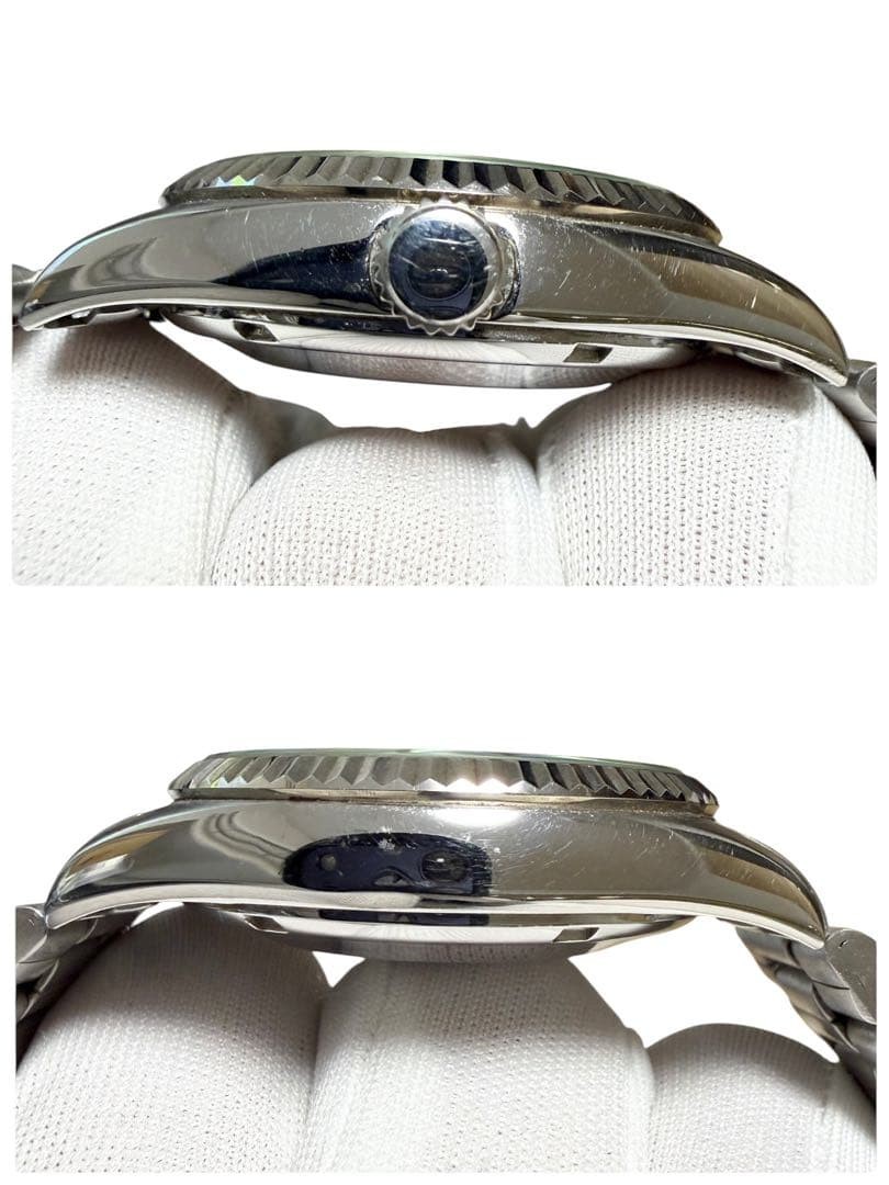 [EXC] Orient President Day-Date 46E701-91 Blue Dial Automatic Men’s – From JAPAN