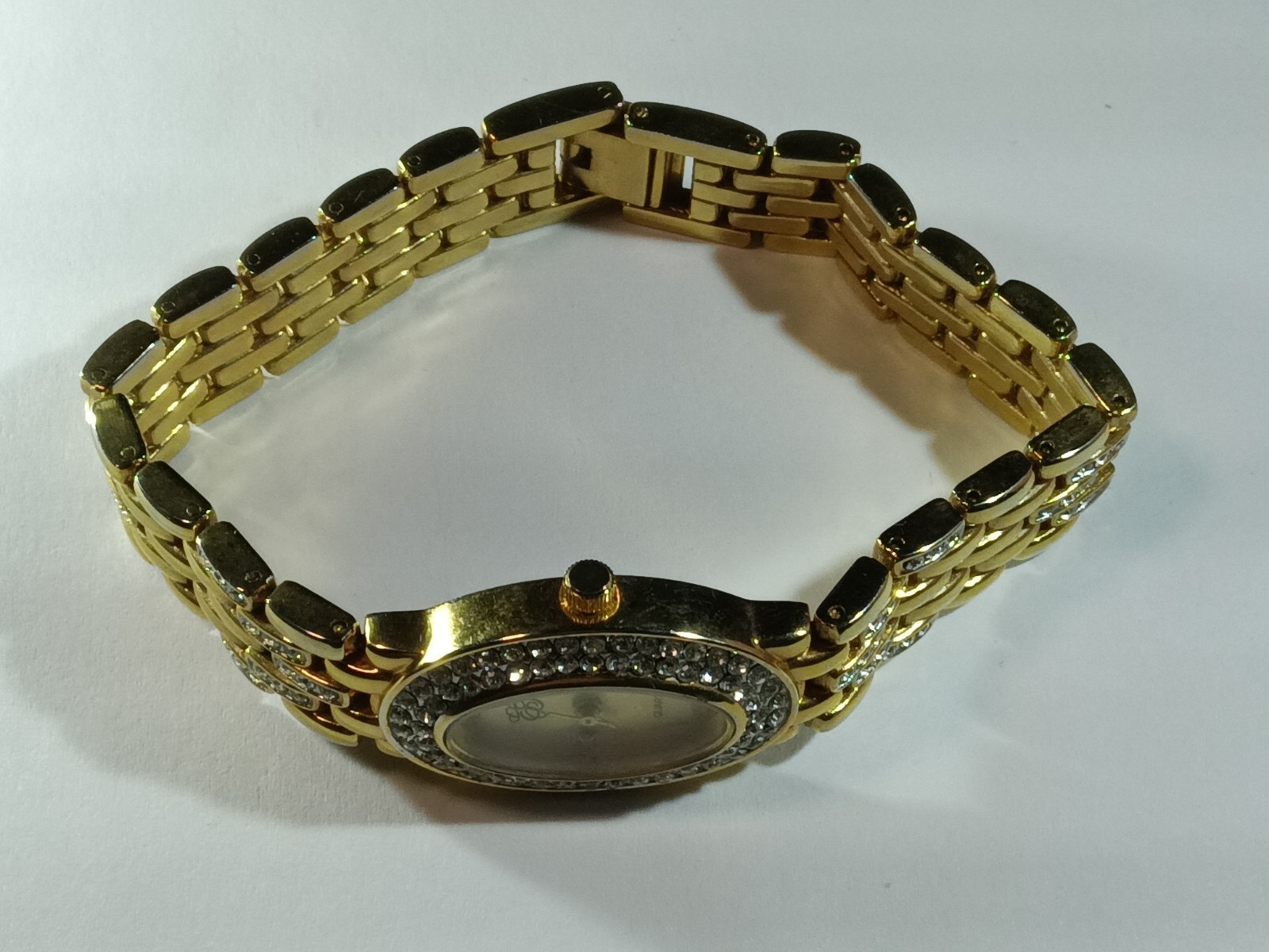 Elizabeth Taylor ET White Diamonds Quartz Ladies Watch Wristwatch