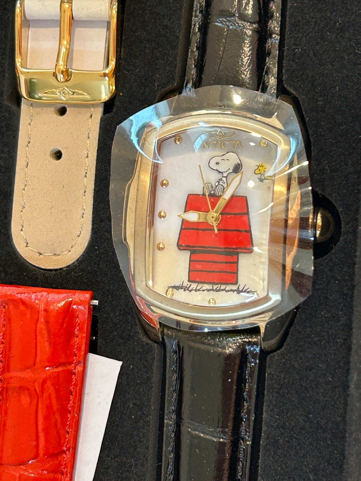 Peanuts Snoopy & Woodstock INVICTA 2017 Men’s Watch w/Extra Bands – MINT IN BOX