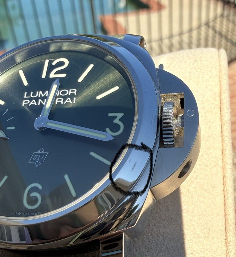 Panerai Luminor Logo PAM01624 Green Sunburst Dial