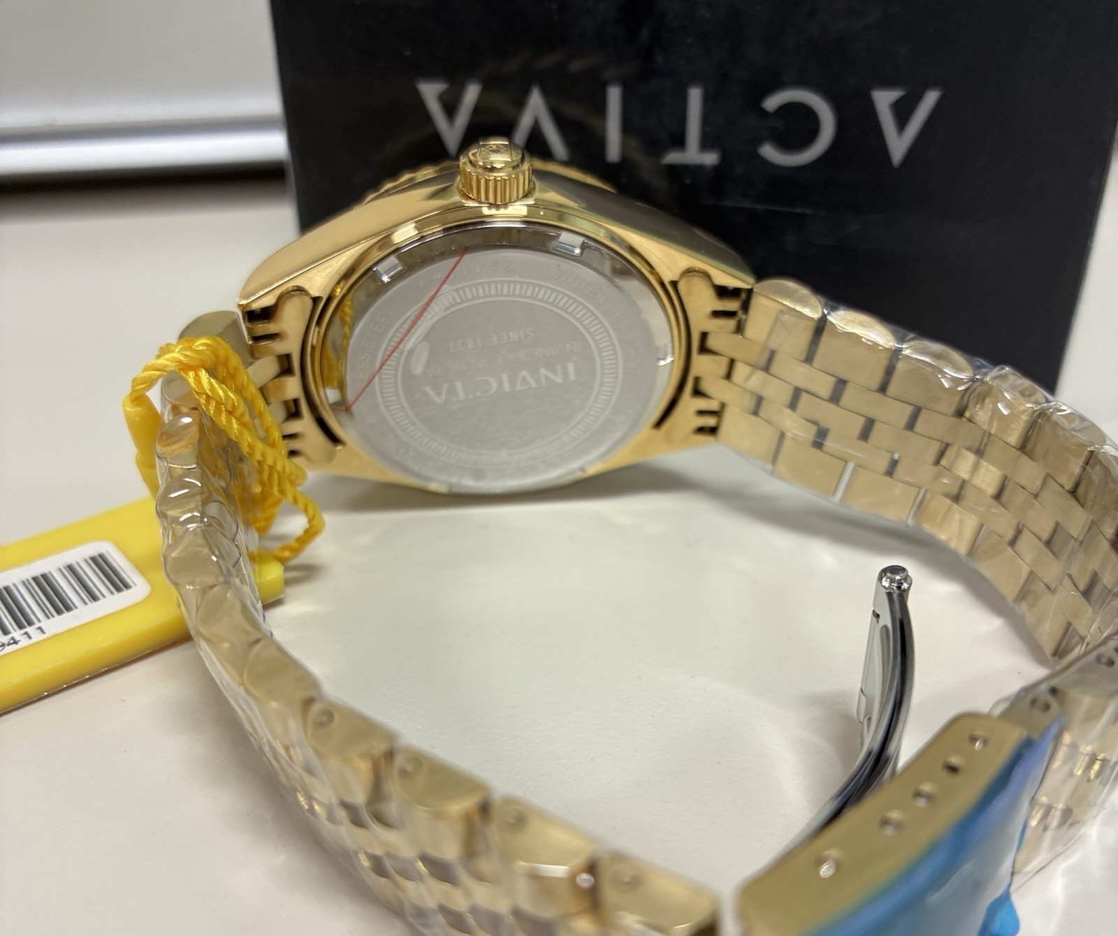 Invicta Specialty Musenova Women’s Watch 36mm Gold Dial Bracelet 50m 29411
