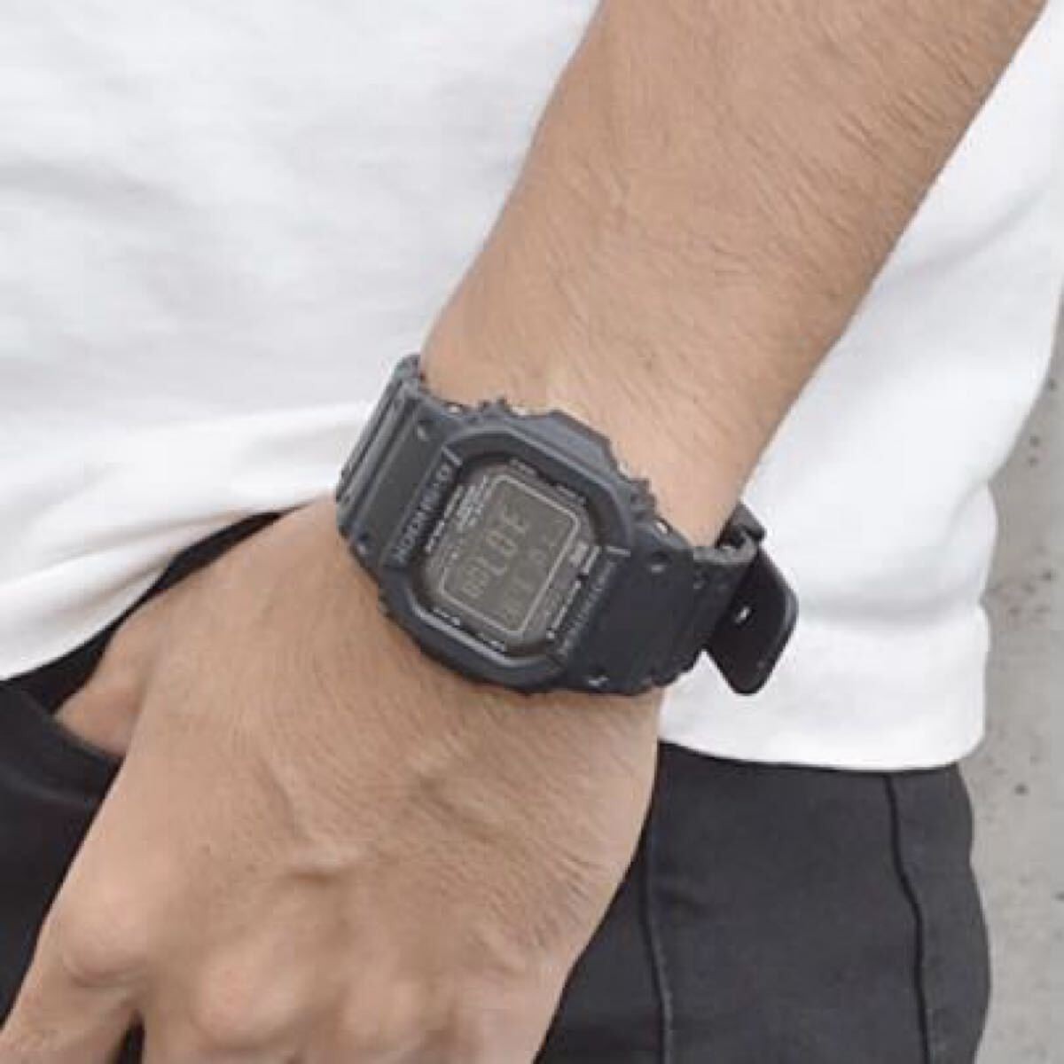 New CASIO G SHOCK GW M5610U 1B Casio G Shock Tough Solar Radio Solar Watch All B