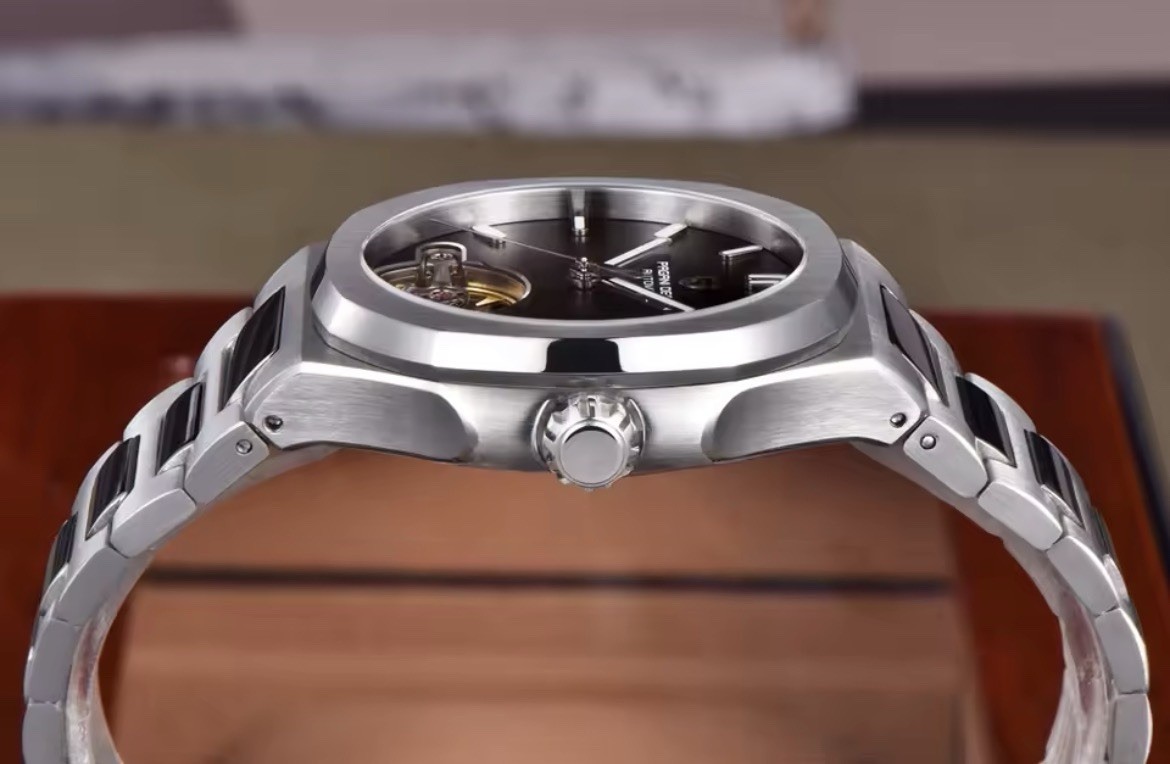 Pagani Design PD-YS025 Blue Men’s Automatic Tourbillon 42mm Sapphire Steel