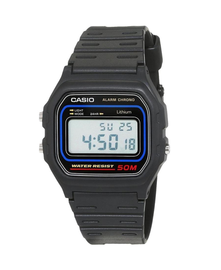 CASIO Men Digital Quartz Casual Watch Classic Dress Silver color Dial Waterproof