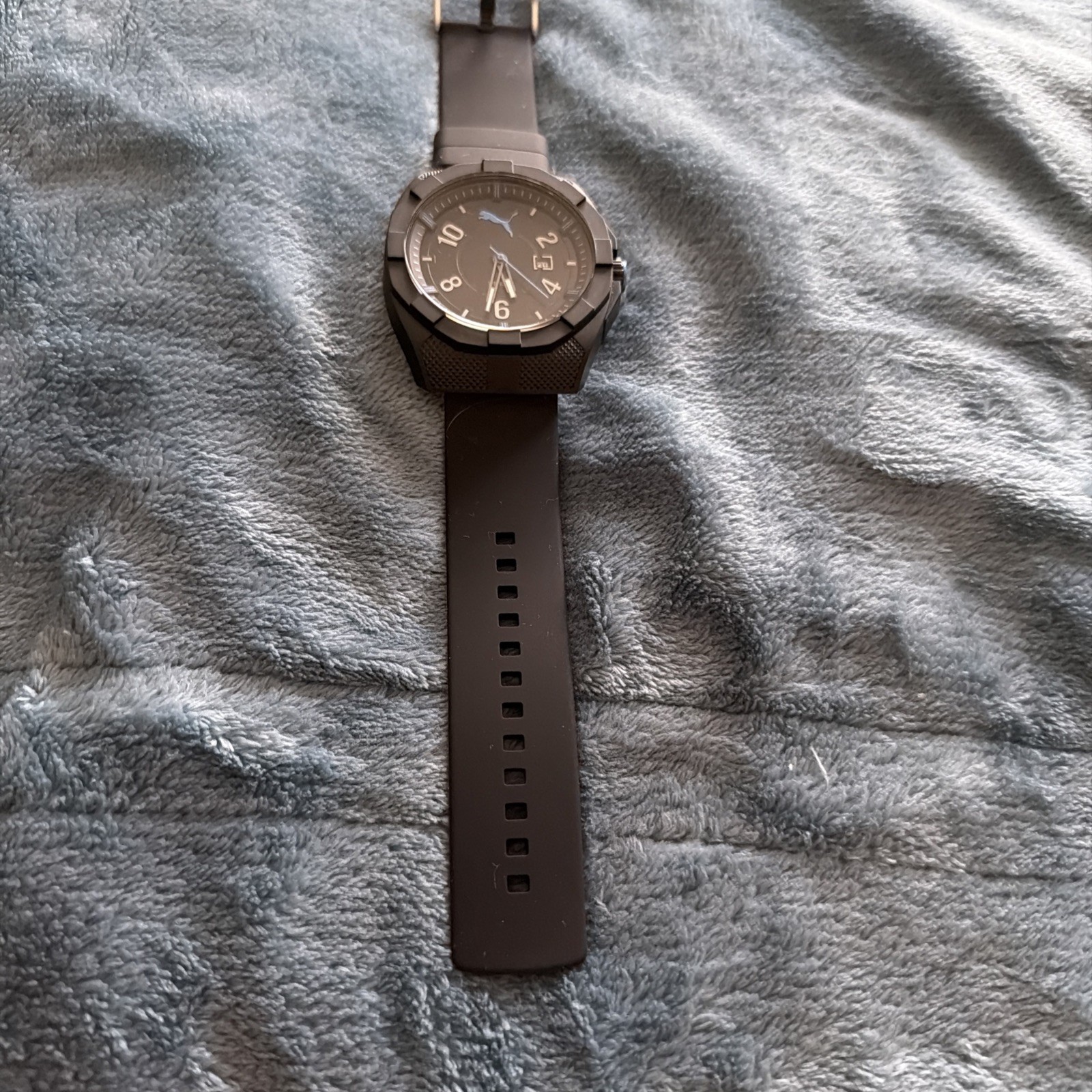 Puma PU103501004 Men’s Wrist Watch 54mm Case 24mm Band | Running New Old Stock