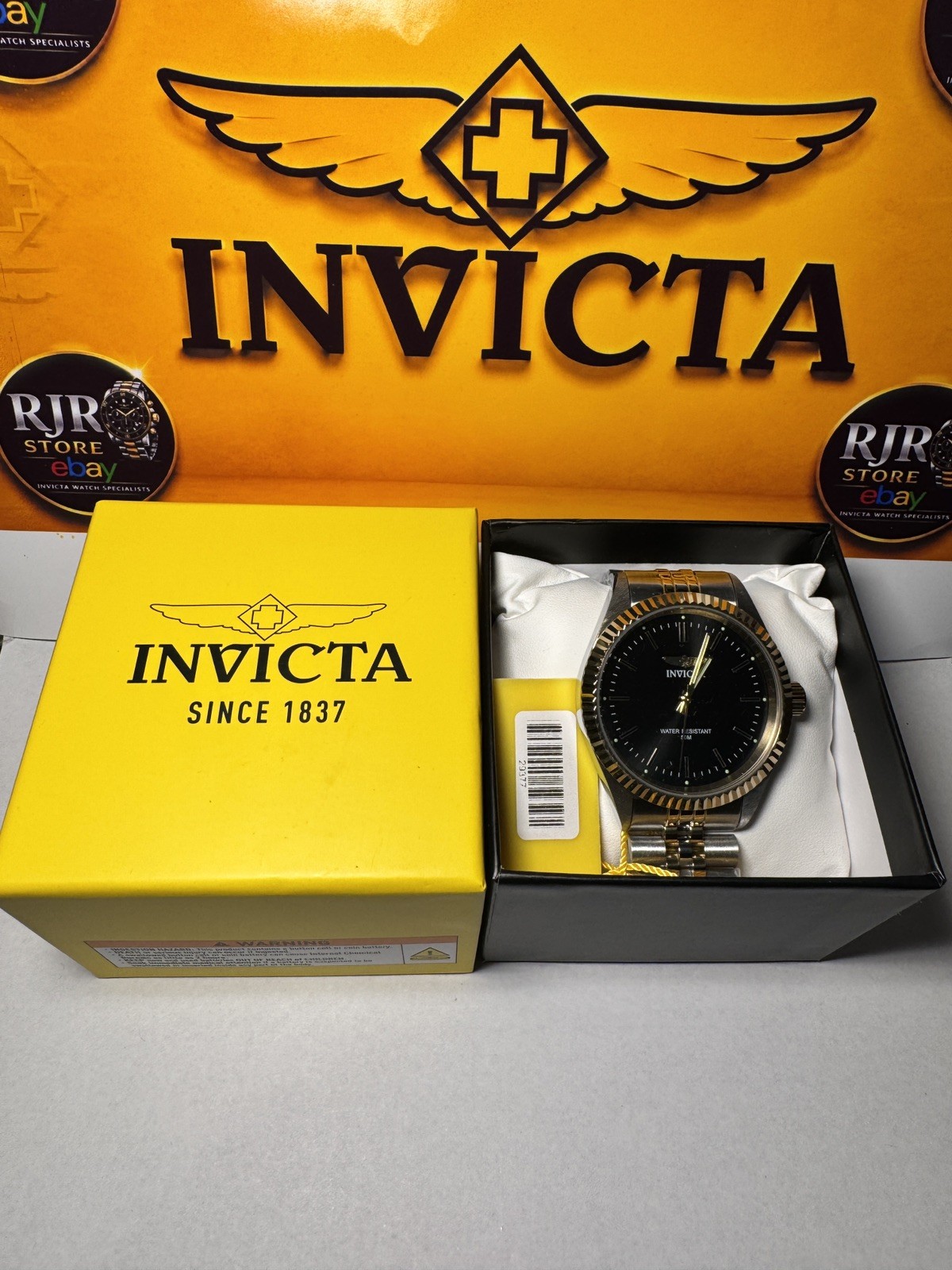 Invicta Specialty Men’s Watch – 43mm, Steel, Gold (29377)