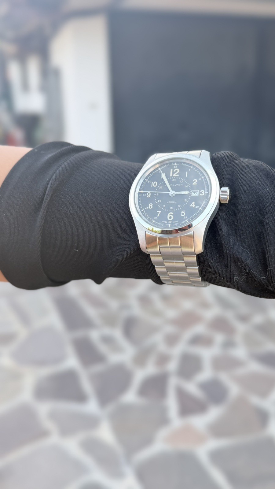 Hamilton Khaki Field Automatic 42mm Ref. H706050 Sapphire Swiss Steel Full Set