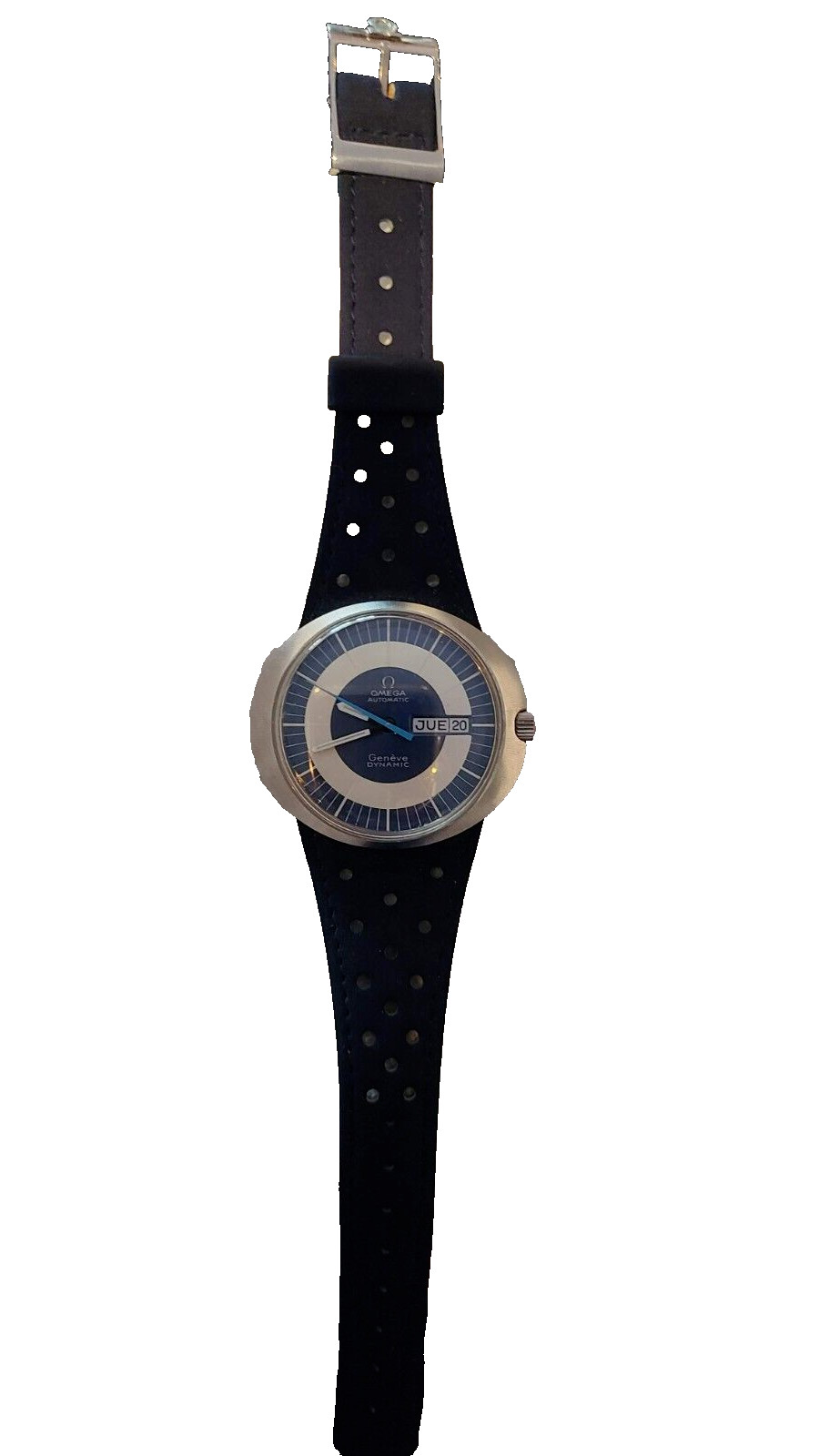 1970s NEVER WORN Omega Geneve Dynamic tool 107 Automatic Watch (SEE DESCRIPTION)