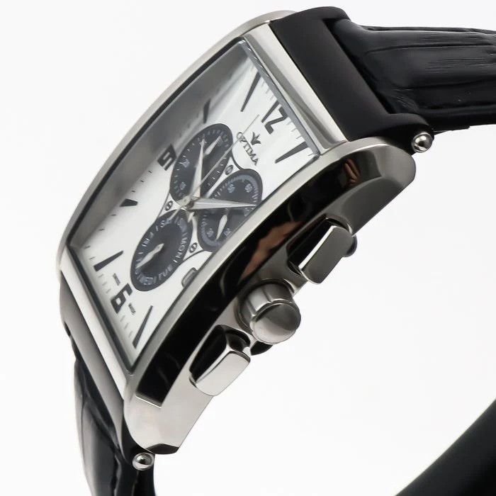 Optima – Swiss Made Chronograph – OSC218-SBL-1 Quartz Chronograph 38 x 48mm