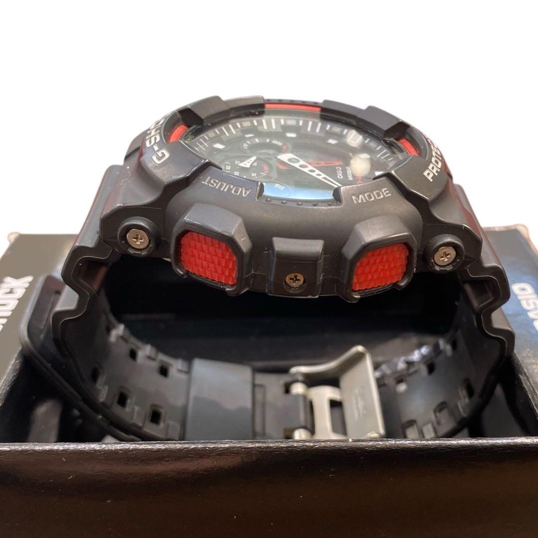 CASIO G-SHOCK GA-100-1A4DR Men’s Watch Black Resin Analog Digital 5.7-8.5in