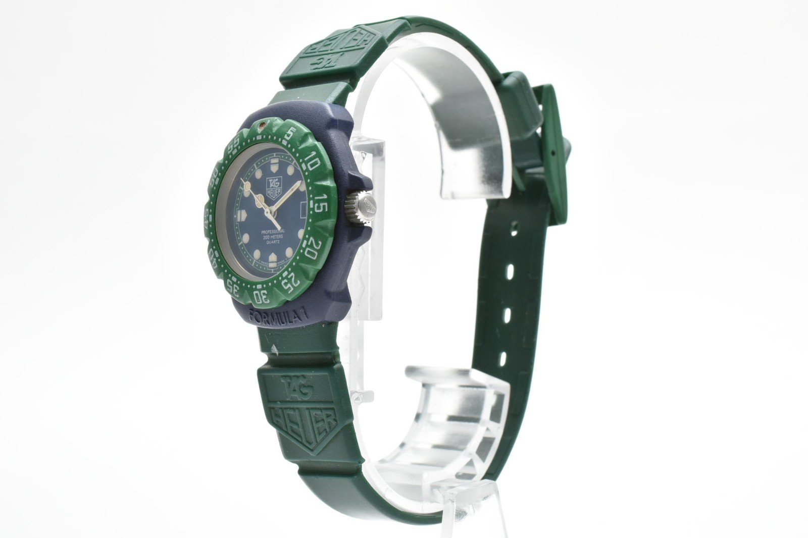 [N MINT] TAG Heuer Formula 1 Professional 362.508 Green Quartz Watch JAPAN