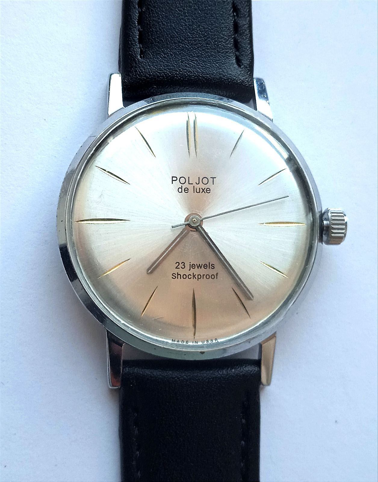 Poljot de luxe 23 Jewels Ultra Slim 2209 USSR Vintage Men’s Watch